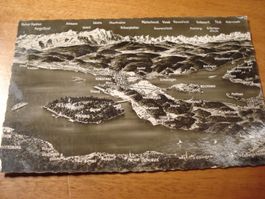 Panoramakarte Bodensee, um 1951