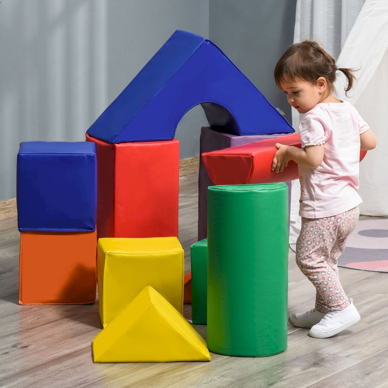Jouets: 11-tlg. Softbausteine Schaumstoff – Neuf avec emballage d'origine à Bottighofen par zaap 4