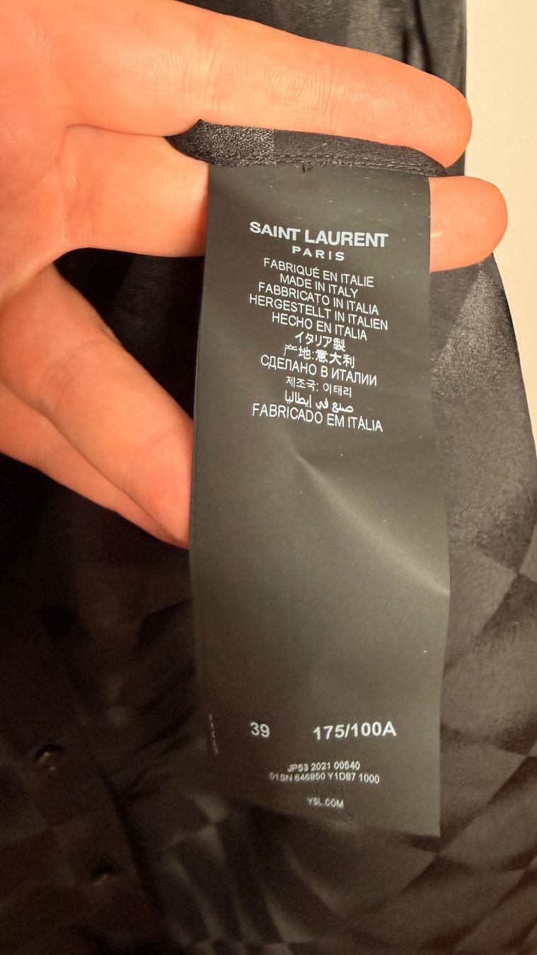 Saint Laurent Hemden: Saint Laurent Schachbrett – Neu (gemäss Beschreibung) aus Burgdorf von ime_f9f6 6