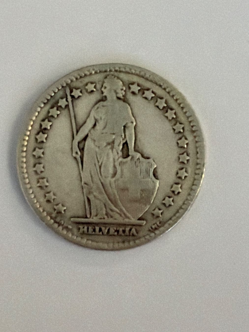 Alle Münzen: 1.- silber 1920 (63) – Gebraucht aus Bonstetten von juliestore 1