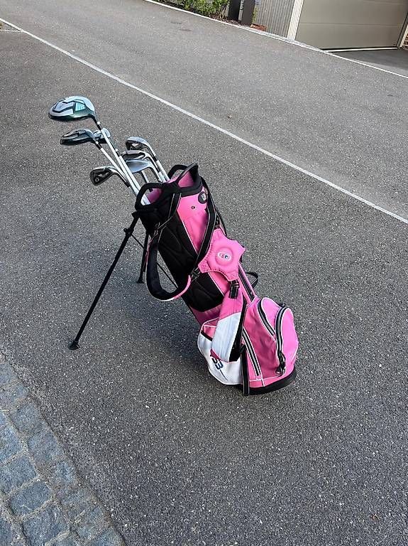 Mazze & Set: Rosa Golf Bag U.S.Kids  – Usato da Unterägeri venduto da Frederik1