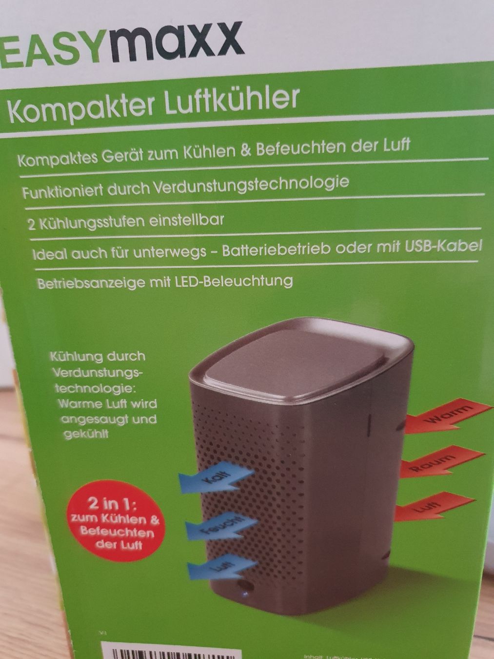 Condizionatori: Luftkühler Kompakt EASYMAXX – Usato da Klingnau venduto da Fee1960 1