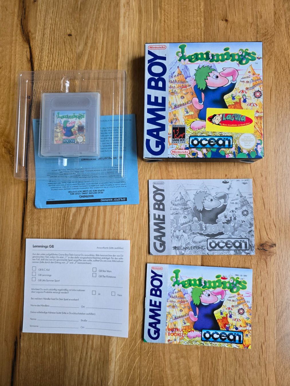 Nintendo Giochi: Nintendo Gameboy/Lemmings/OVP – Usato da Sursee venduto da Elian91
