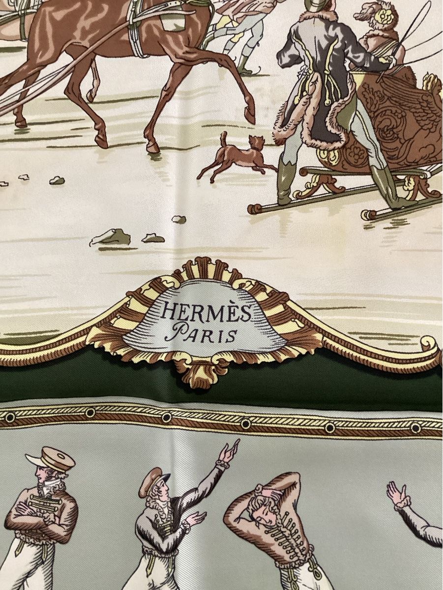 Hermès Foulards, Tücher & Schals: Hermés Paris, Seidenfoulard  – Gebraucht aus Salenstein von Esprit57 6