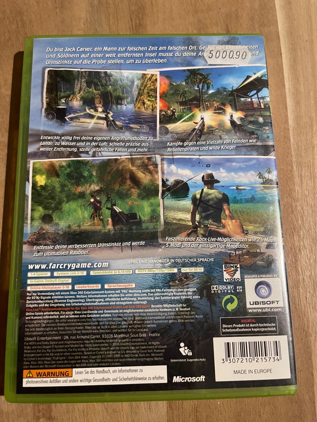 Microsoft Spiele: Far Cry Instincts Predator - Xbox 360 - Top Zustand! – Gebraucht aus Zuerich von Dorsi 1