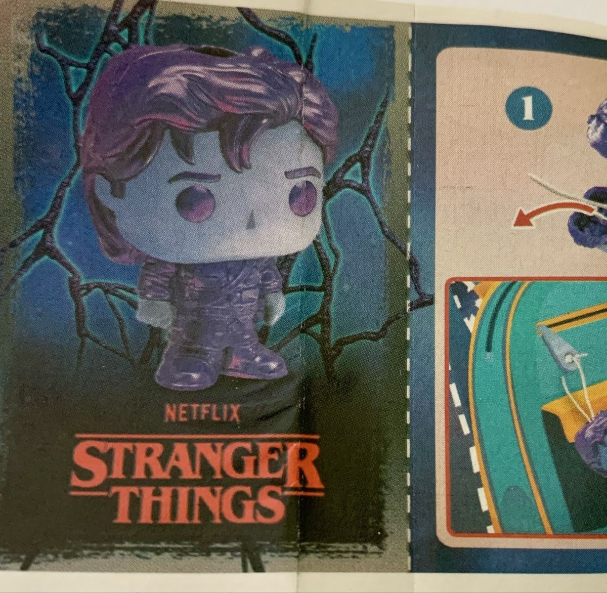 Funko Statuette: Stranger Things Kinder Joy: Steve Upside Down – Nuovo (secondo la descrizione) da Gebenstorf venduto da birken 1