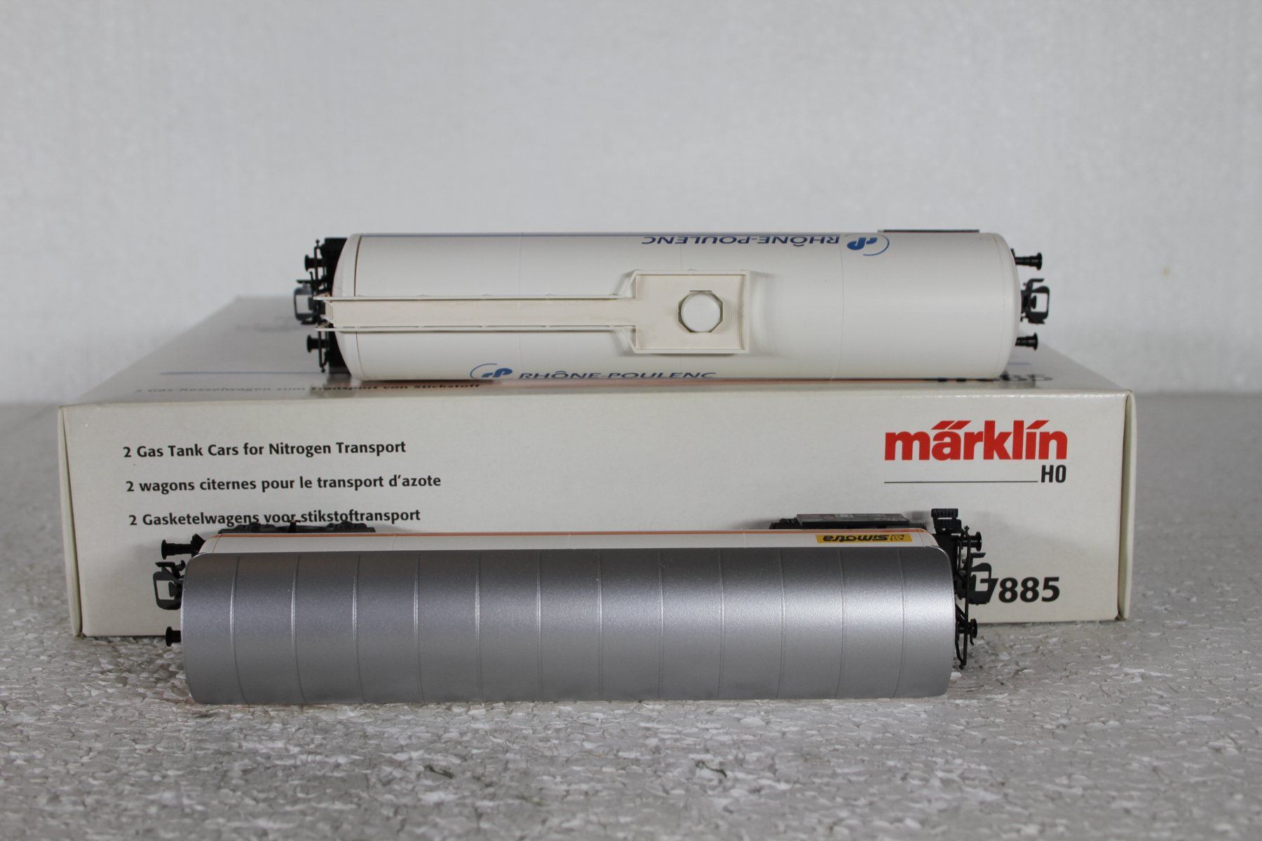 Märklin Modellini di ferrovie: Märklin 47885 SNCF Gaskesselwagen-Set – Usato da Triesen venduto da cor_62ts 7