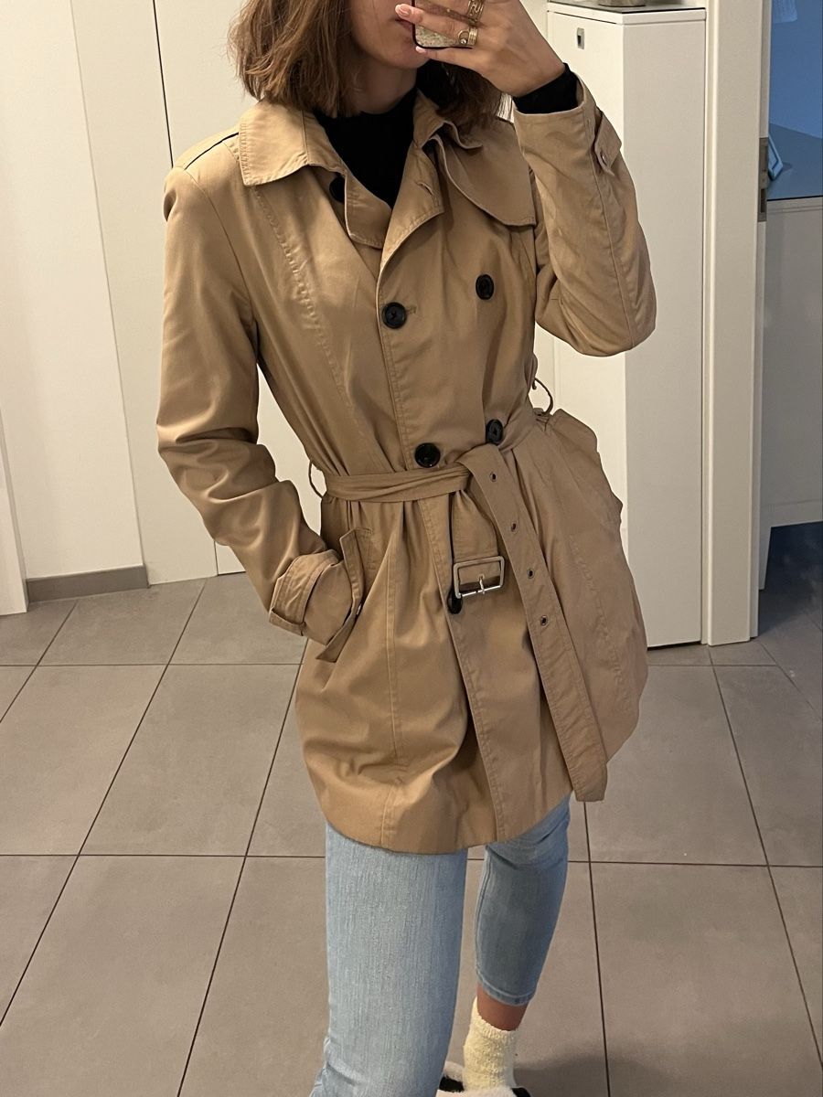 Zara Cappotti: Trench Coat beige taille M stradivarius – Nuovo (secondo la descrizione) da Aigle venduto da sow_m7gm 4