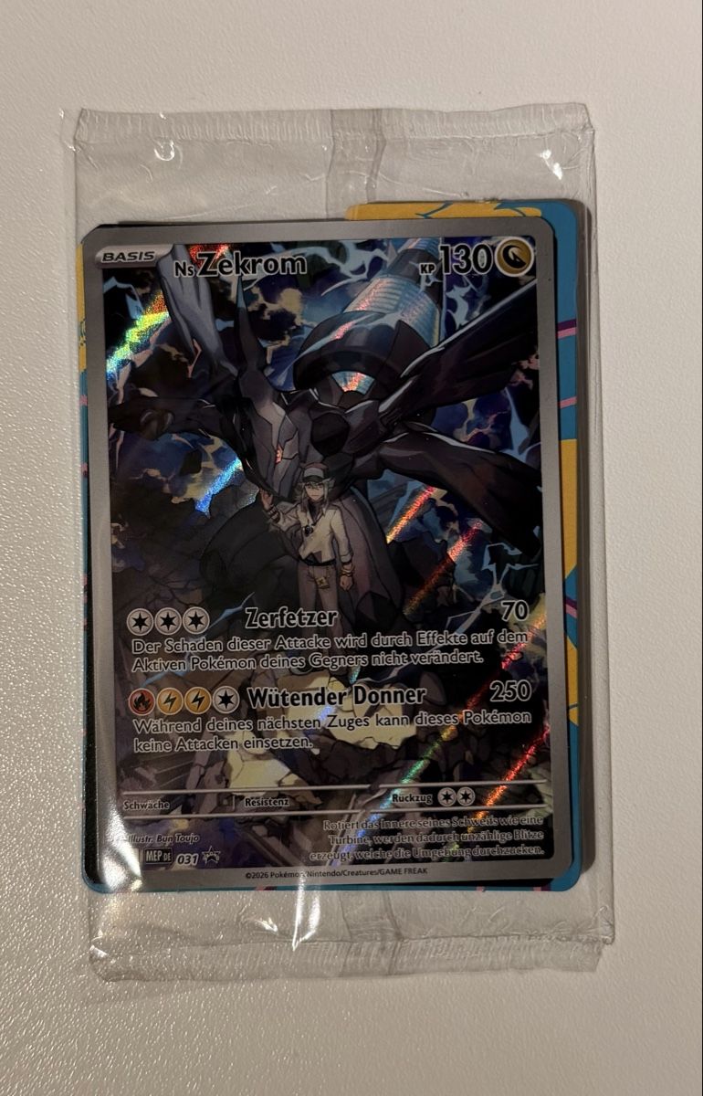 Pokémon Carte collezionabili: Ns Zekrom #31 Promo – Nuovo e nell'imballaggio originale da Au SG venduto da Bego1