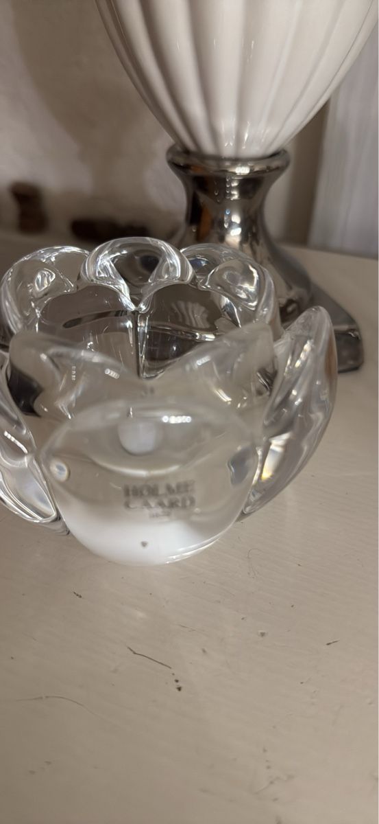 Holmegaard Bougeoirs: Windlicht Glas Holme Gaard – D'occasion à Schaffhausen par Ibag 2