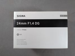 SIGMA 24mm F1.4 DG HSM Art Objektiv Sony E-Mount neu