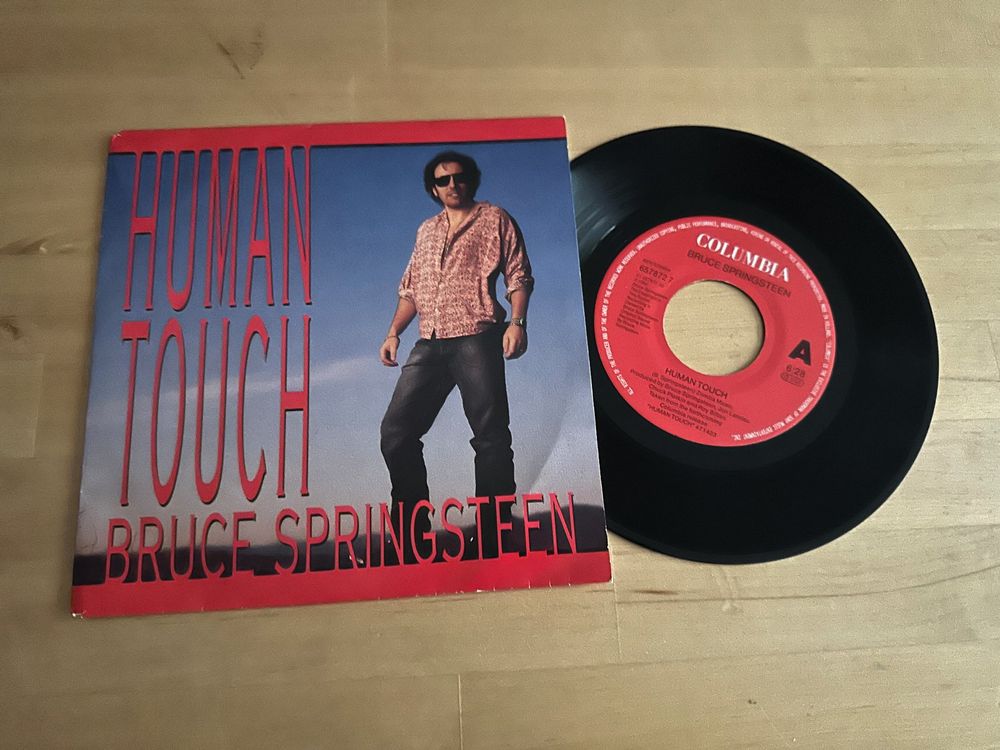 BRUCE SPRINGSTEEN tolle Human Touch Single Kult 90's Rock (Gebraucht ...