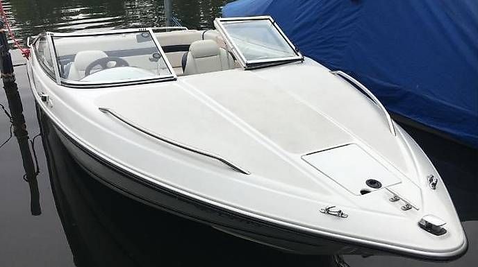 Motorboot frisch ab MFK + Anhänger Preis VHB (Gebraucht) in Aesch für ...