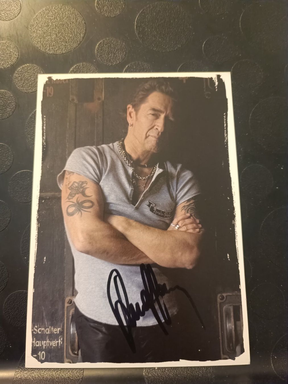 Autografi: Peter Maffay -  signierte Autogrammkarte - 2010 – Usato da Menziken venduto da Artographs