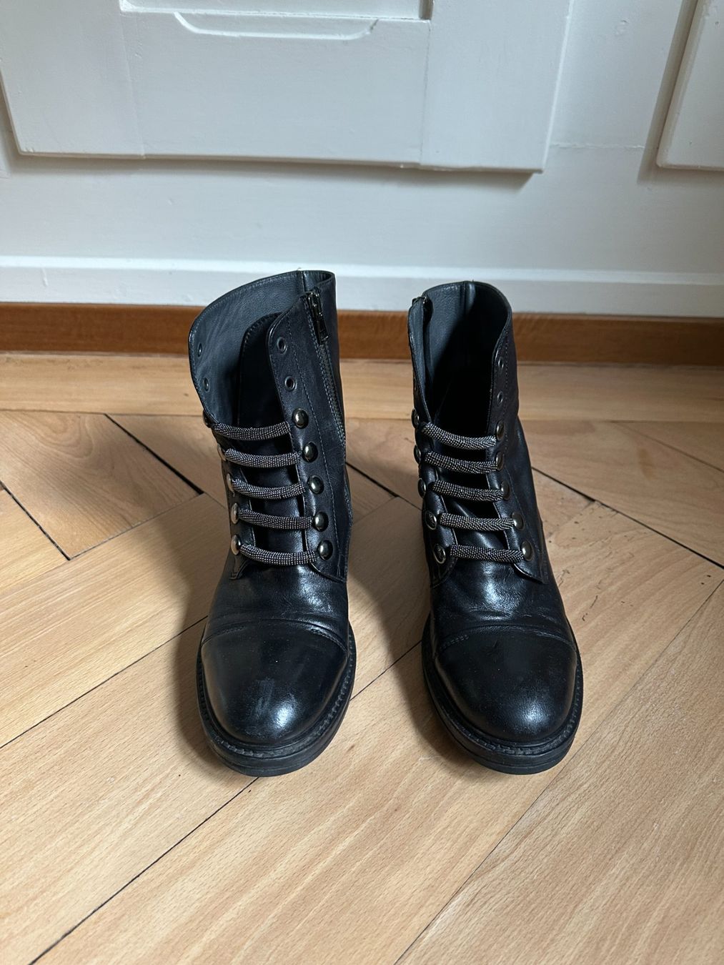 Chaussures femmes: FRU.IT - Leder Stiefelette schwarz 35 – D'occasion à Zürich par Diazaio 1