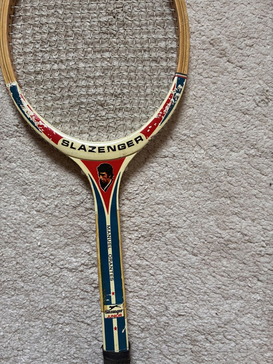 Racchette: Tennisschläger Holz – Usato da Moleson-s-Gruyeres venduto da Mosaikplastik 2