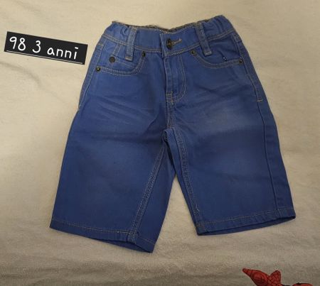 Pantaloncini jeans bambino/a,taglia 98 cm (3 anni)👖