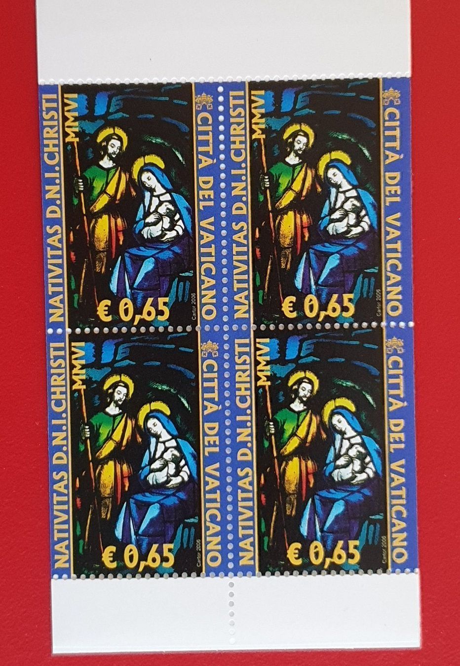 Alle Briefmarken: VATIKAN WEIHNACHTEN MARKENHEFT 2006** POSTFRISCH – Neu (gemäss Beschreibung) aus Düdingen von Quartierstrasse