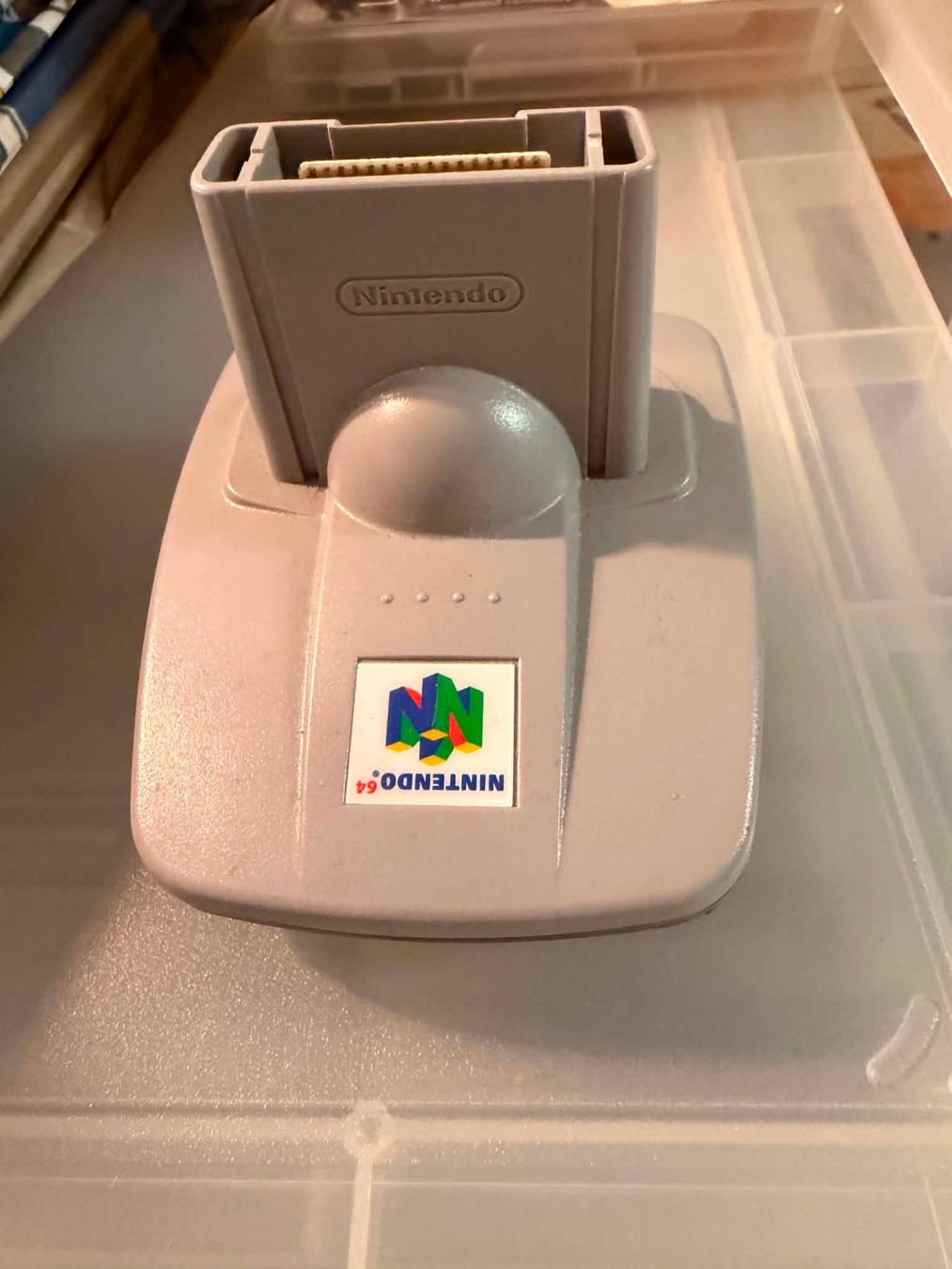 Nintendo Konsolen: Nintendo 64 Transfer Pak NUS 019 – Gebraucht aus Giubiasco von Ticinerd