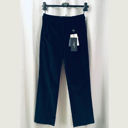 Max Mara Weekend elegante Hose Cord Samt marine, Gr 42 neu