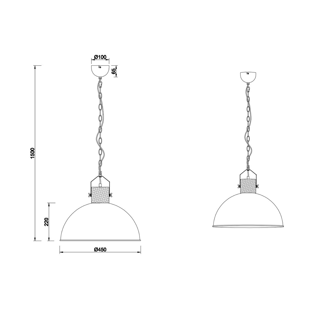 Lampadari & plafoniere: Pendelleuchte, Vintagelook, 150 cm Höhe – Nuovo (secondo la descrizione) da Kreuzlingen venduto da Smart-Light 3