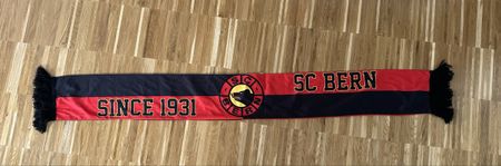 SC Bern Fanschal, Top Zustand, Rot Schwarz