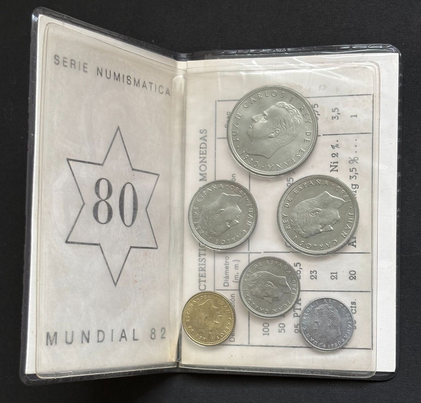 Tutti le monete: SPANIEN MUNDIAL 82 – Usato da Ostermundigen venduto da Wyatt-Earp 2
