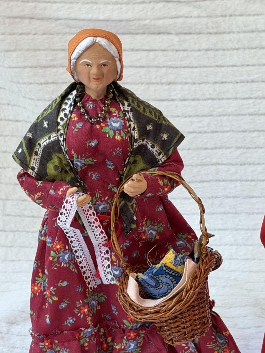 Statuette: Santons / Provence / Bohemienne & Bohemien/ ca 27cm gross – Usato da Wettingen venduto da Mat5430 1
