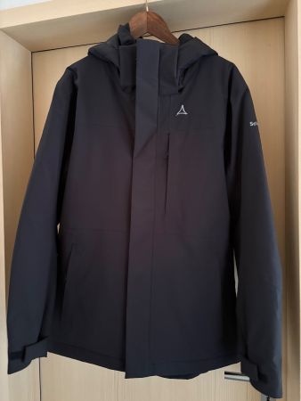 Schöffel Winterjacke Herren, schwarz. Gr 52