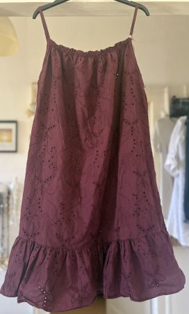 MINI ROBE EN COTON!! M SOLDES DE FIN DE SAISON
