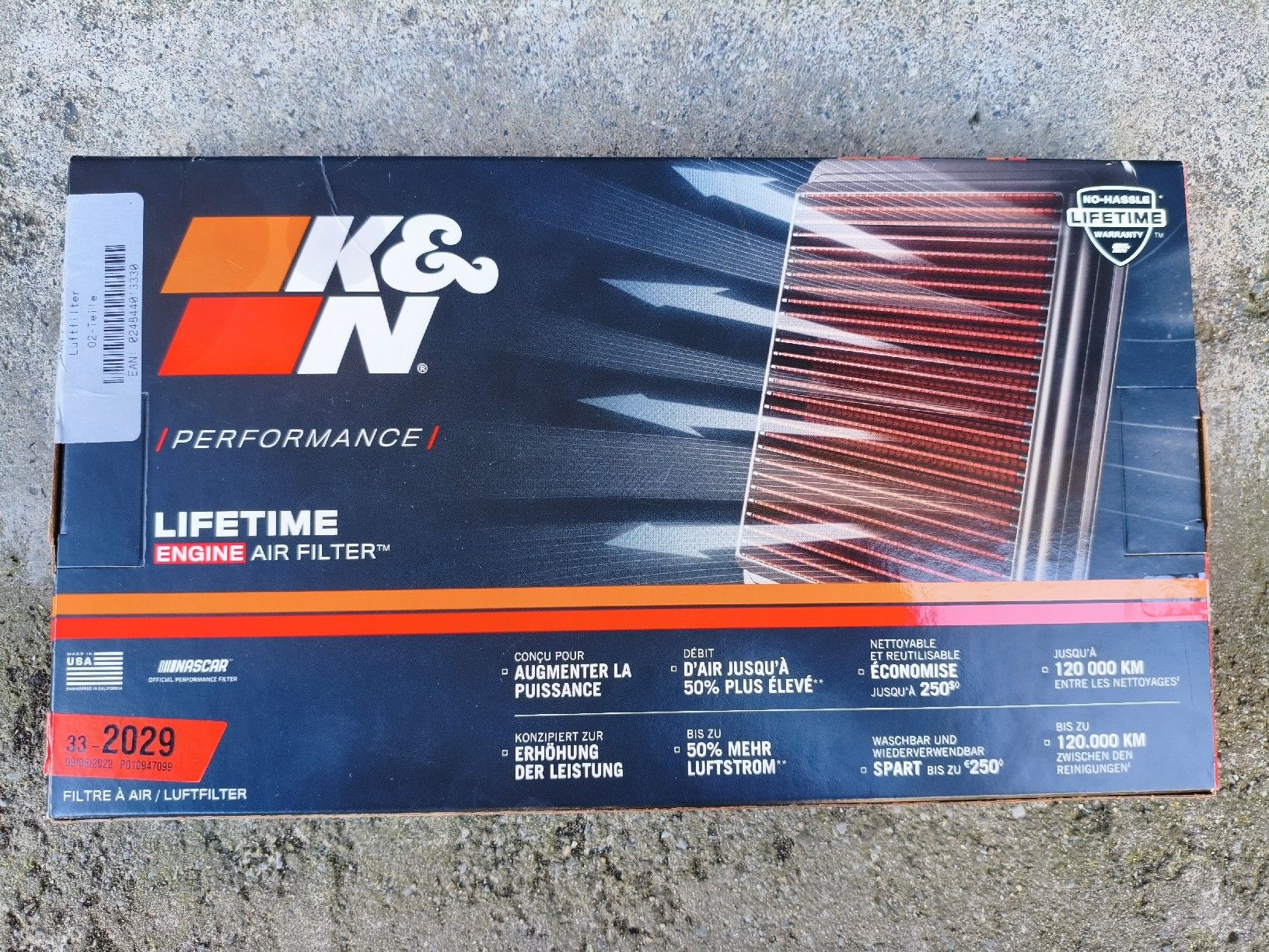 Ventilation: Luftfilter K&N  – Neuf (Voir description) à Stans par thomin8989