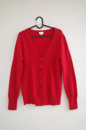 Roter Kaschmir Pullover, Größe S, wenig getragen