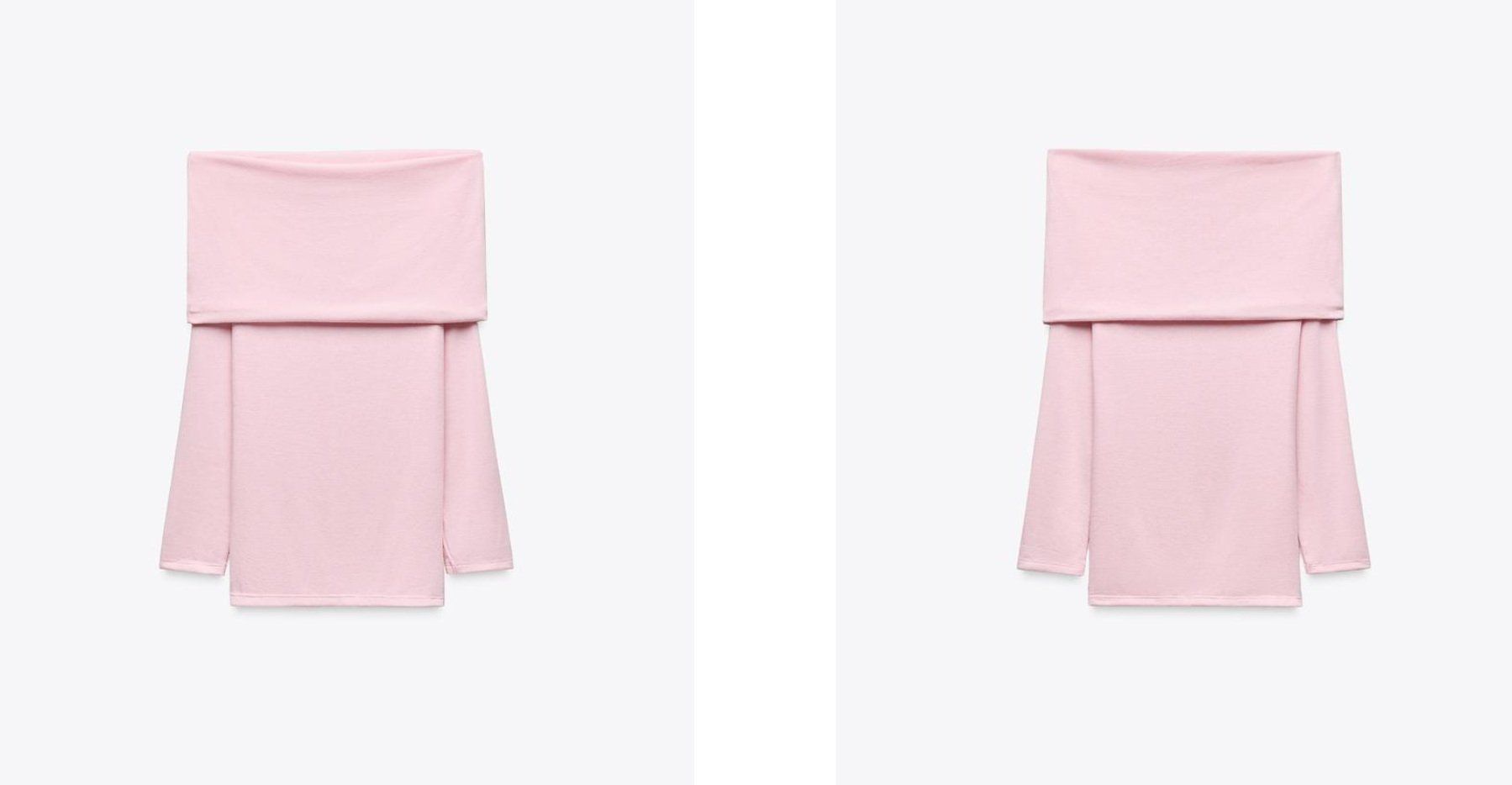 Zara Pulls & Sweat-shirts: Rosa Zara Oberteil, schulterfrei, Pullover Shirt Gr.M NEU – Neuf avec emballage d'origine à Rotkreuz par beltraum 5