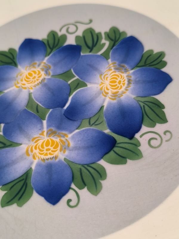 Piatti di portata: Servierteller Keramik mit Blumenmotiv – Usato da Rüti ZH venduto da Restwert_Rueti_ZH 1