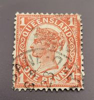 Australische Staaten - Queensland alte briefmarke