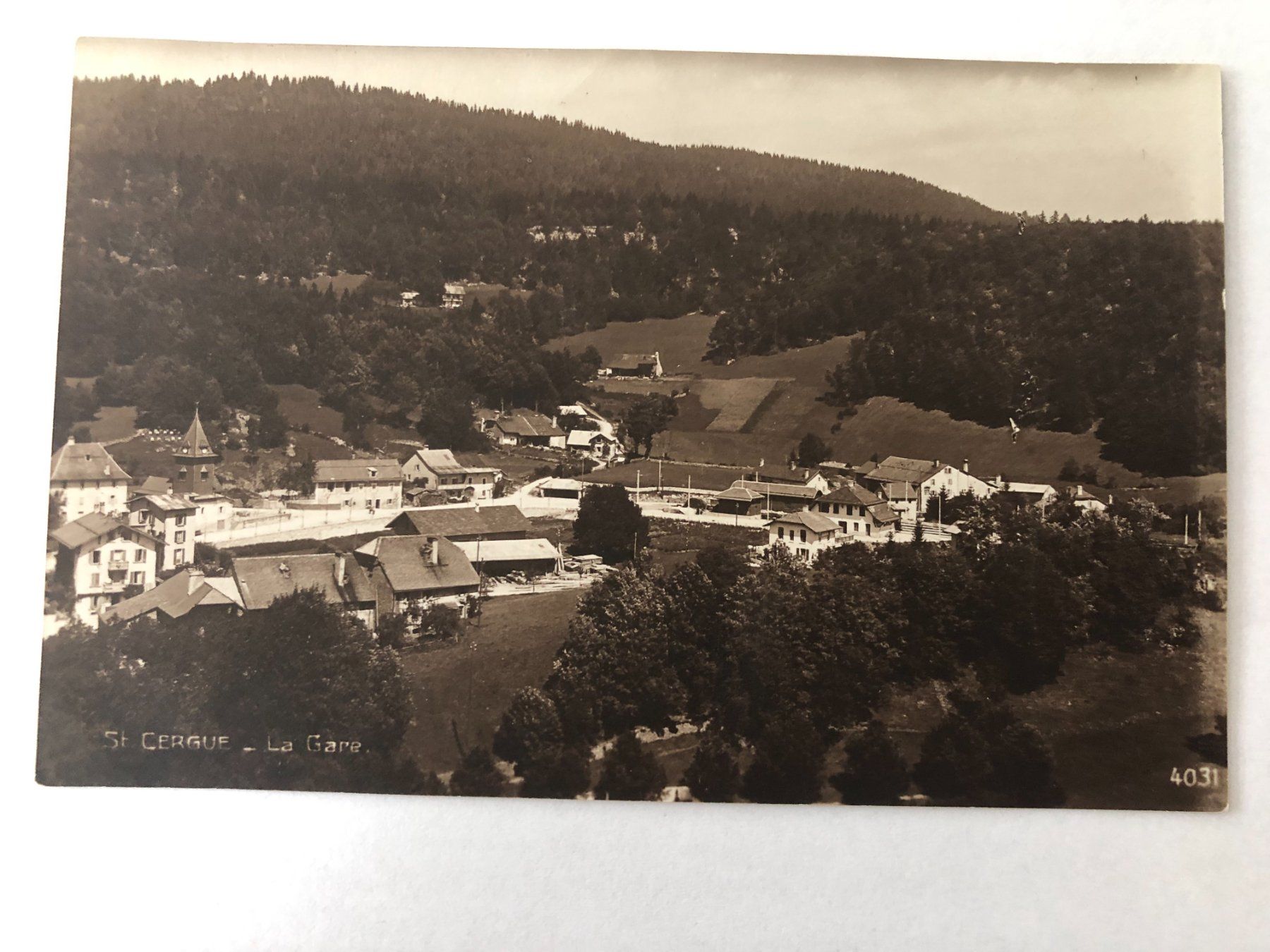 Cartes postales: St Cergue - La Gare – D'occasion à Pfäffikon ZH par Waltoversand