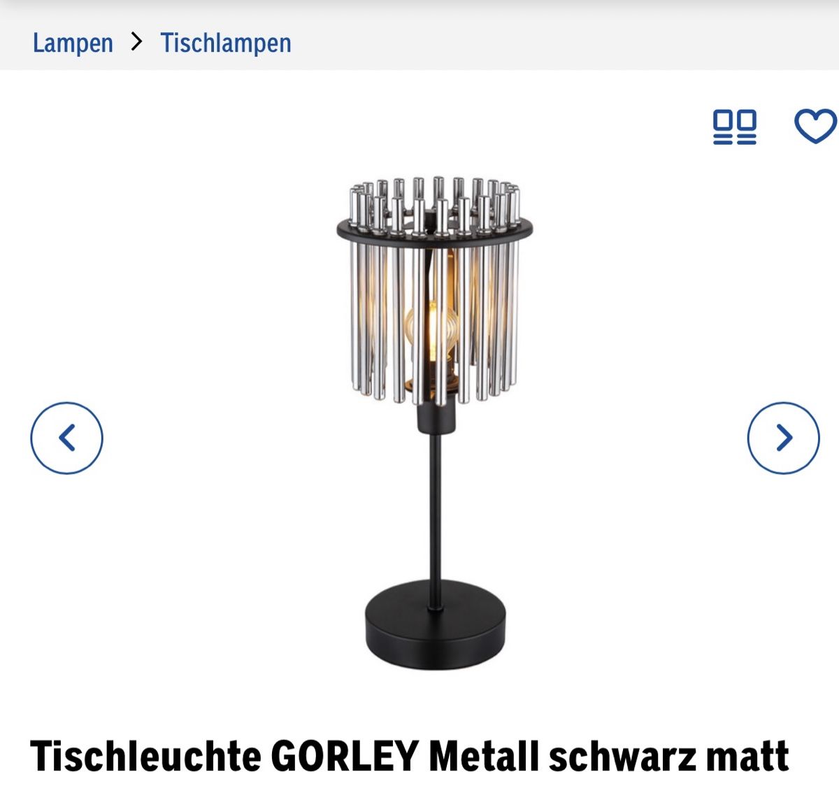Lampade: Tischleuchte – Nuovo (secondo la descrizione) da Olten venduto da ayf_nyd2 1