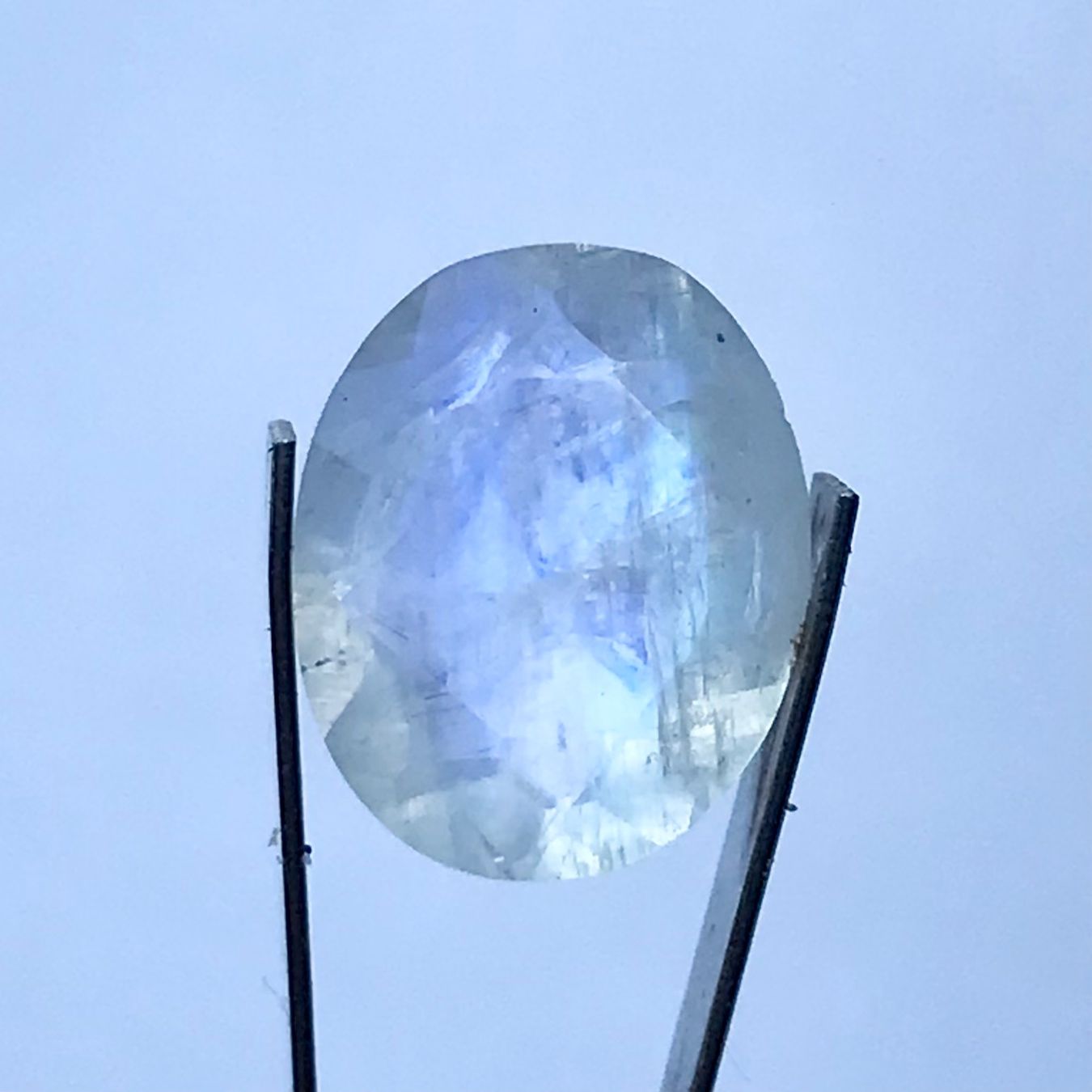 Edelsteine: Regenbogen Mondstein, 2.3 Karat, weisser Labradorit – Neu (gemäss Beschreibung) aus Biel von djvalbnc 1