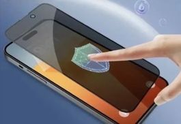 Full Cover Anti Spy Displayschutzfolie für iPhone 16 Pro