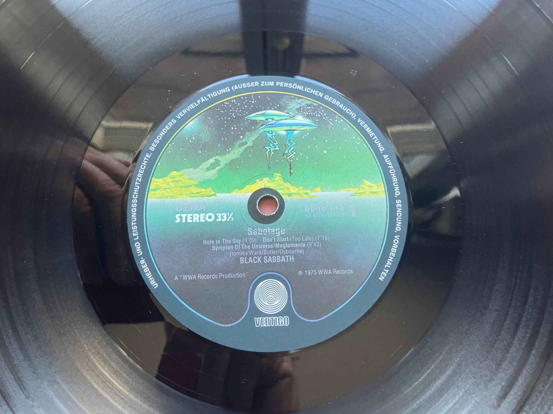 Schallplatten: Black Sabbath – Gebraucht aus Aarwangen von Jukebox3 5