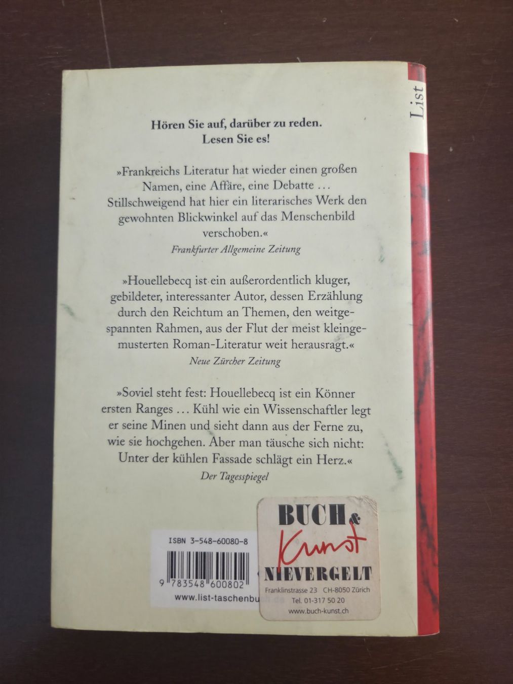 Libri: Michel Houellebecq – Elementarteilchen – Usato da Aldesago venduto da lusuardi 1