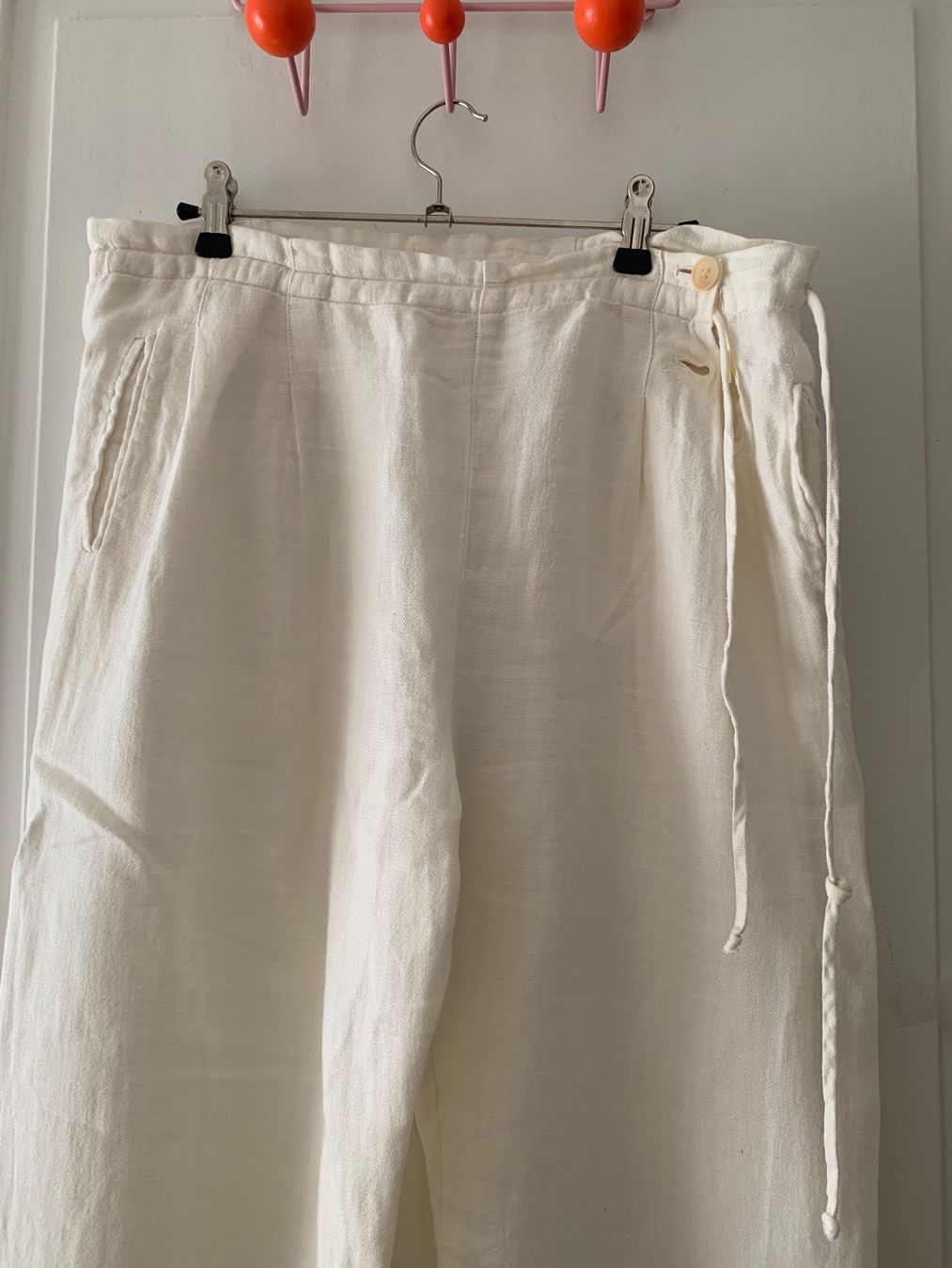 Pantaloni: 6397 pantalon d'été lin – Usato da Lausanne venduto da animal022 2