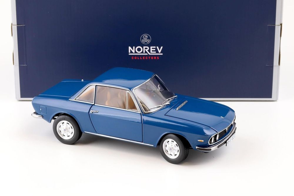 Norev 187983 Lancia Fulvia 3 grün 1975 Maßstab 1:18 Modellauto