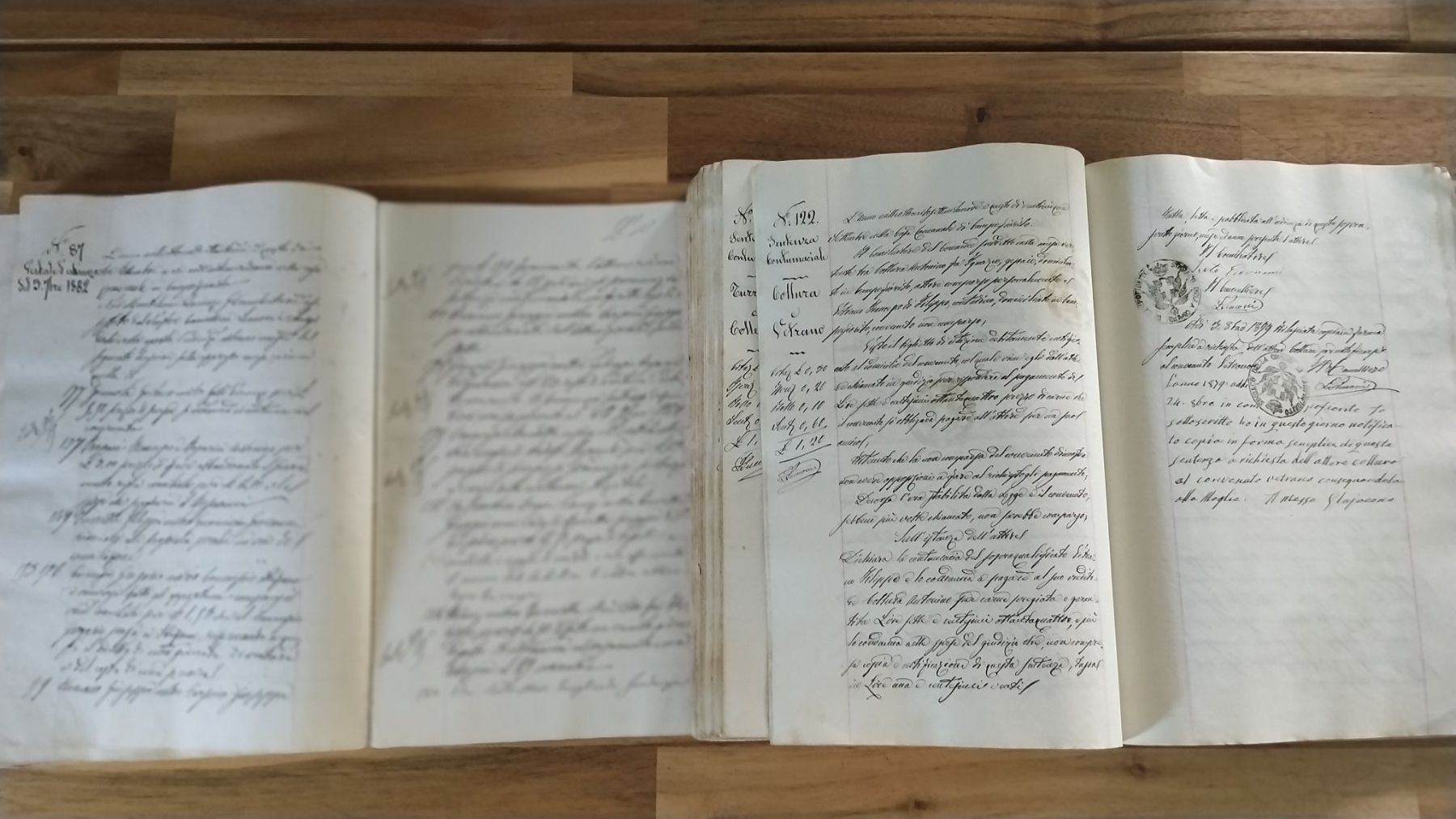 Libri: Alte Register, 2 Stück ab 1879, Compofiorito – Usato da Wallisellen venduto da mic_gg2g 2