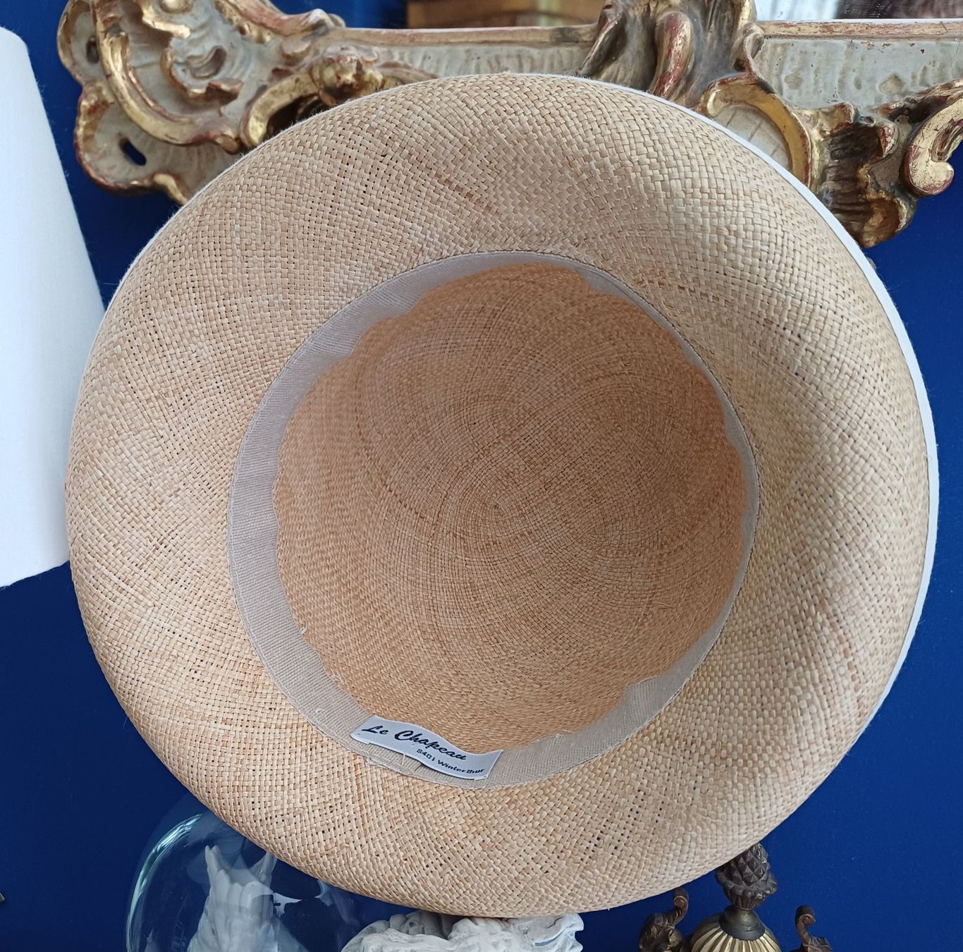 Copricapi, berretti & cappellini: Klassisch eleganter Sommerhut Gr.56/ 57 – Usato da Romanshorn venduto da Hanibal424 4