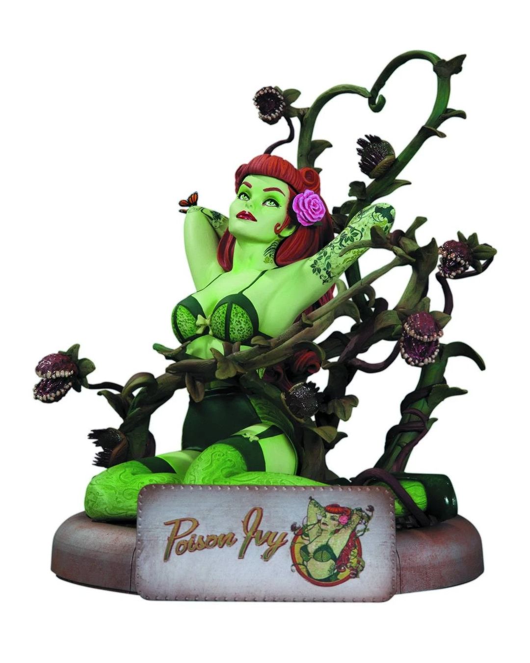 Statuette: DC comics Bombshells Poison ivy Collectibles Statue – Usato da Oberentfelden venduto da FiguresAndGamesPlace