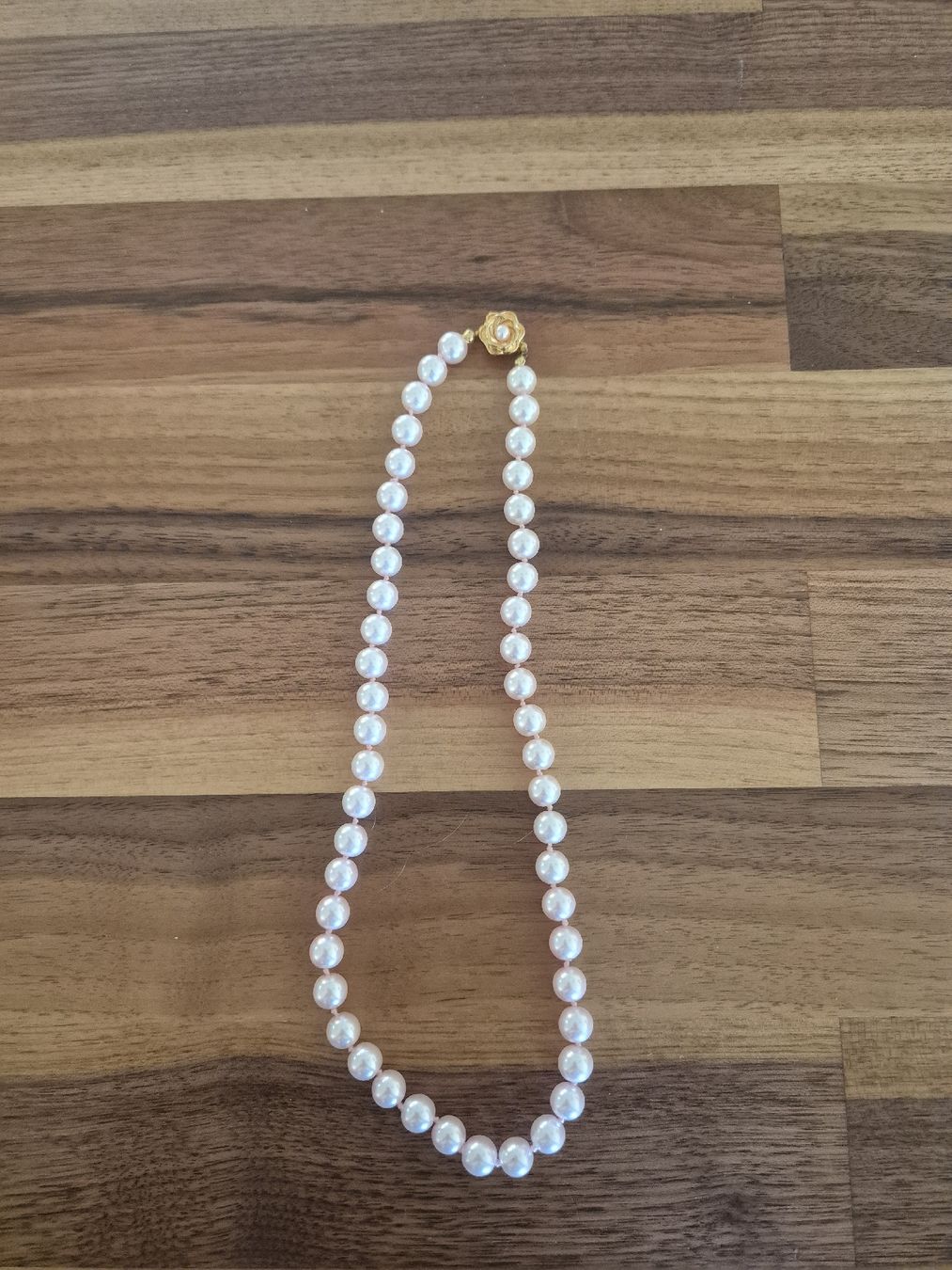 Colliers: Perlenkette rosé Modeschmuck – D'occasion à Schlieren par nat_76vd