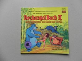LP Walt Disney Geschichte Dschungel Buch Teil 2 & Bilderbuch