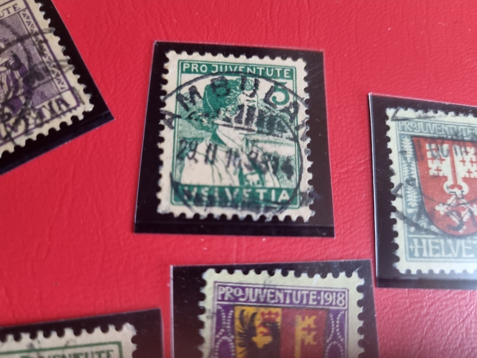Tutti i francobolli: PJ - SAMMLUNG - AB 1913 MIT BESSEREN – Usato da Heimenschwand venduto da rog_p7h9 3