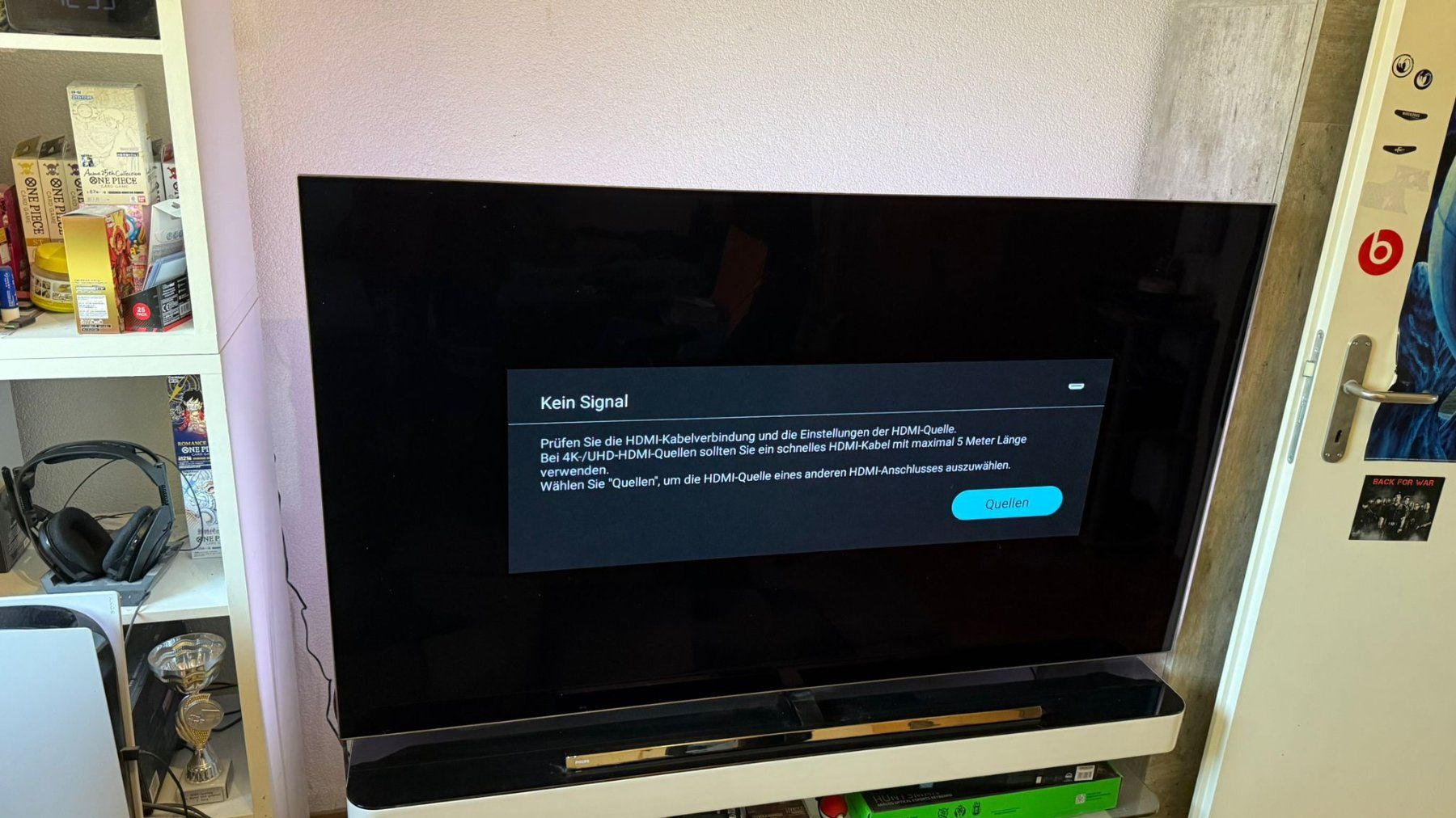 Philips Televisori: Fernse 65 Zoll mit Möbel Weis Philips – Usato da Kandergrund venduto da fre_5lgk 6